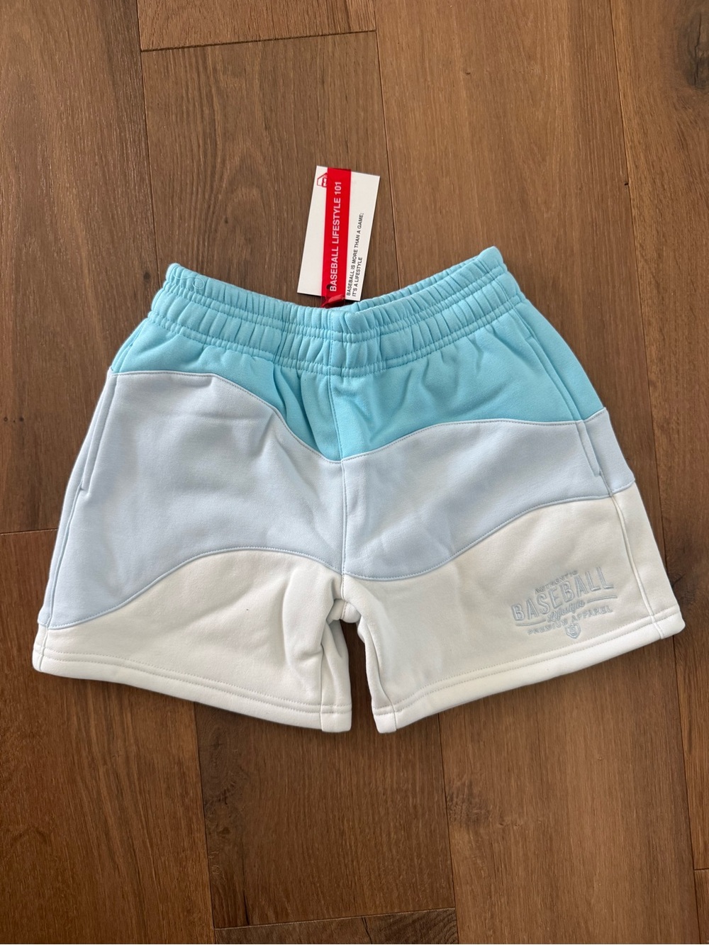 Baseball Lifestyle 101 - Wave Youth Sweatshorts- Size YS - NEW WITH TAGS